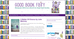 Desktop Screenshot of goodbookfairy.com